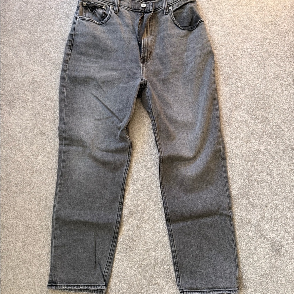 Abercrombie & Fitch Women’s Ankle Straight Jeans